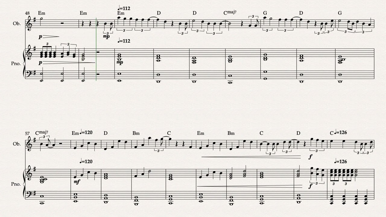 HUNTR/X - Golden (KPop Demon Hunters OST) | Oboe  & Piano Arranged by Matthew Pyeon