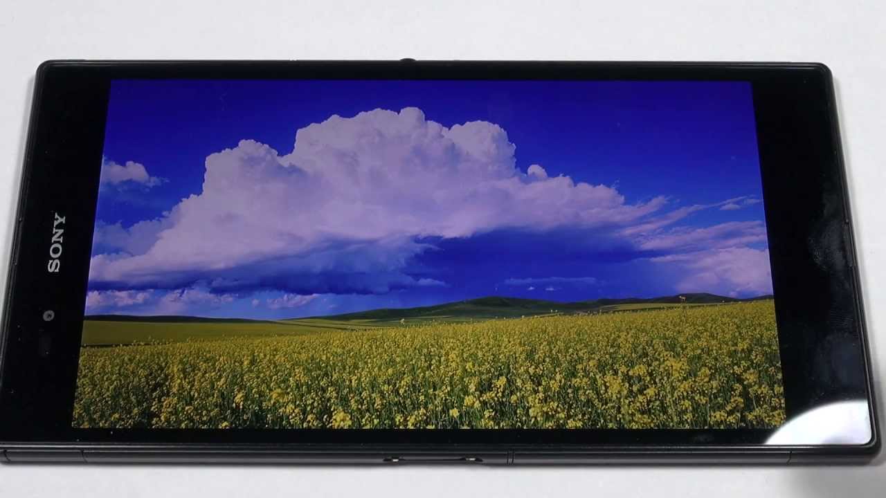 Xperia Z Ultra: What is Triluminos?