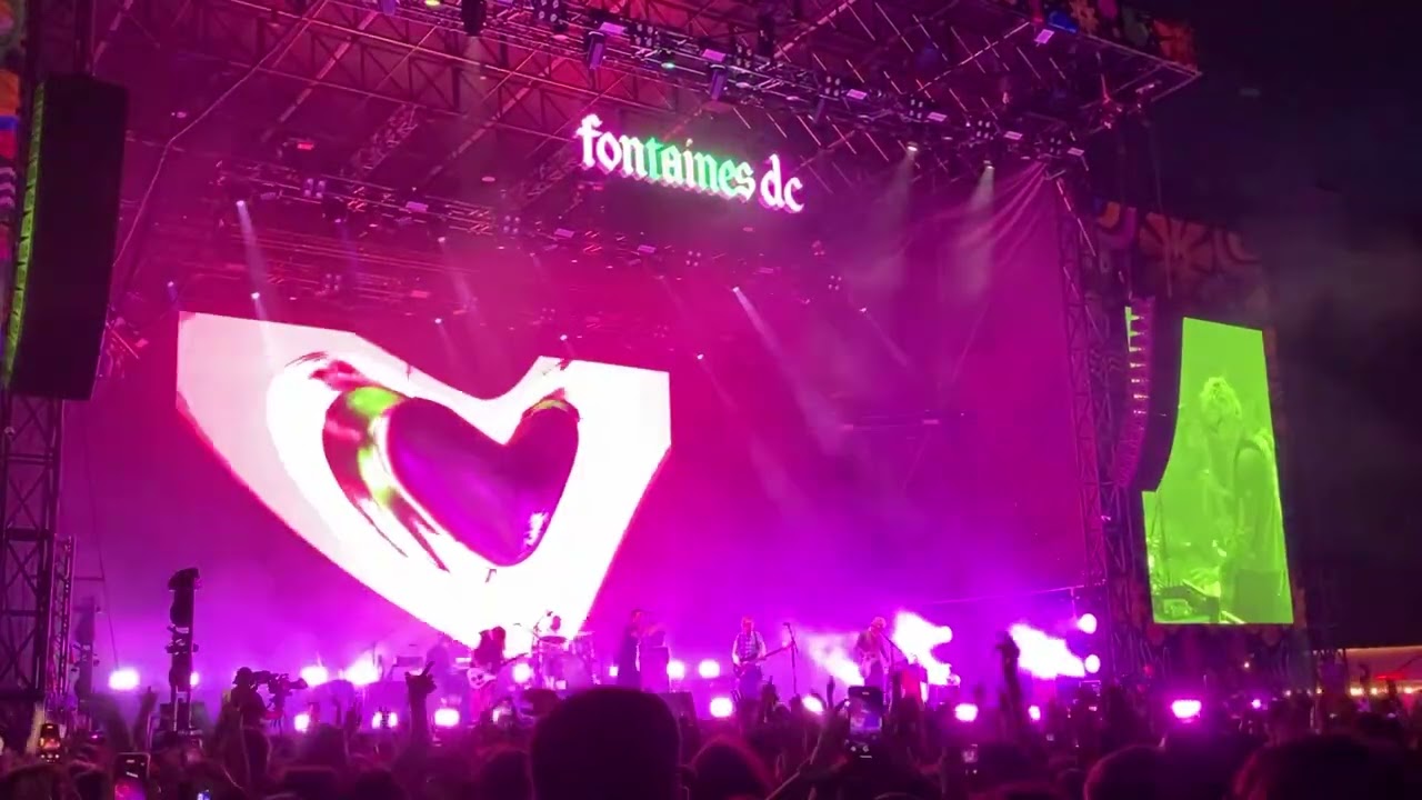 Fontaines D.C. - Desire - live at Cardiff Castle 30th July 2025