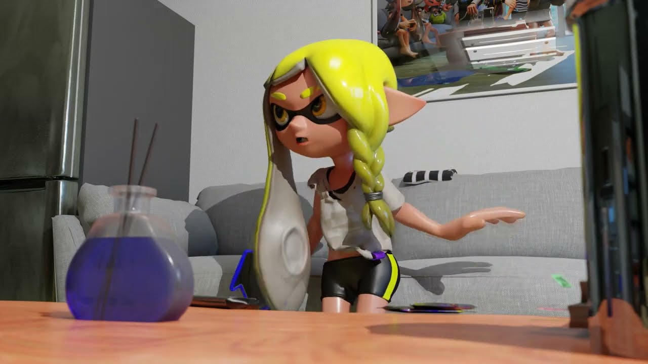 【スプラトゥーン】 携帯買ったよ~羨ましいで...?