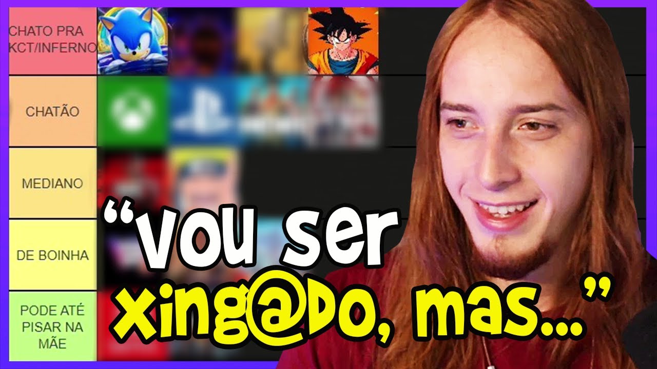 QUAIS OS PIORES FANDONS? - TIERLIST DA DISCÓRDIA