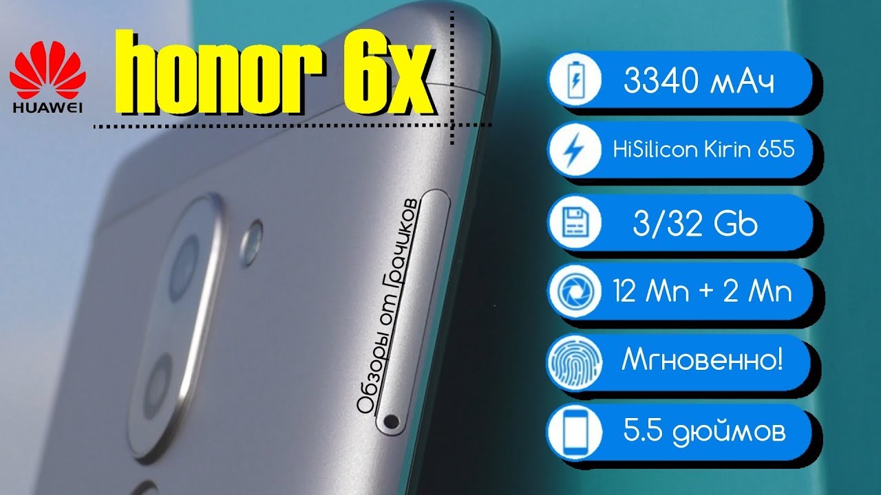 Huawei Honor 6x - Детальный Обзор Его Возможностей + Тесты