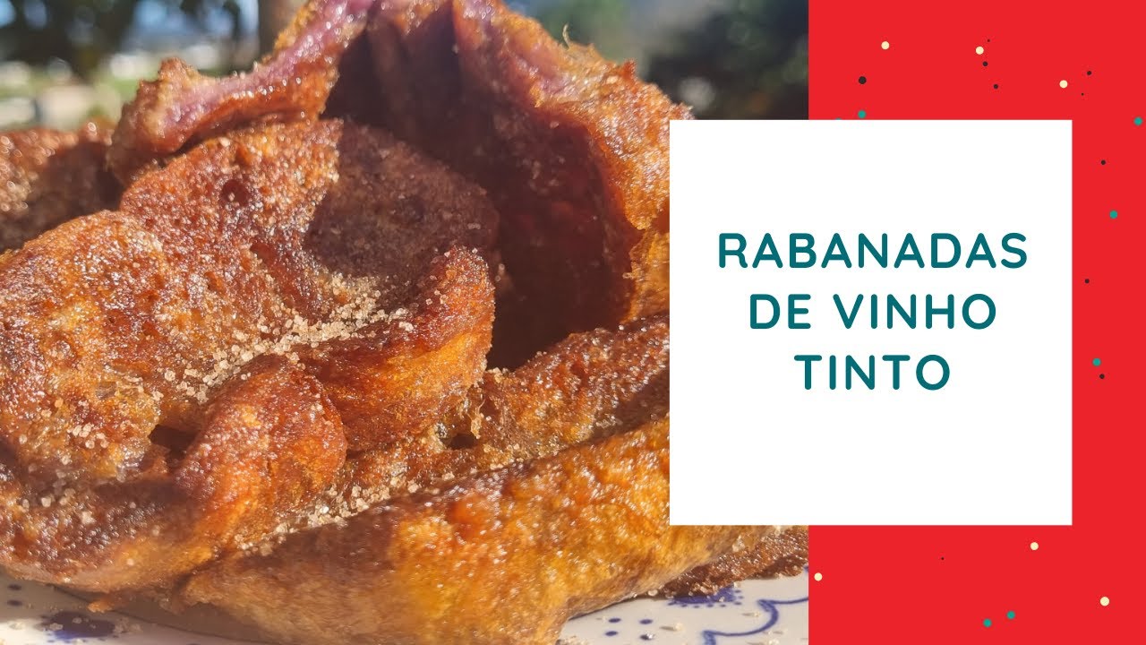 Rabanadas de vinho tinto