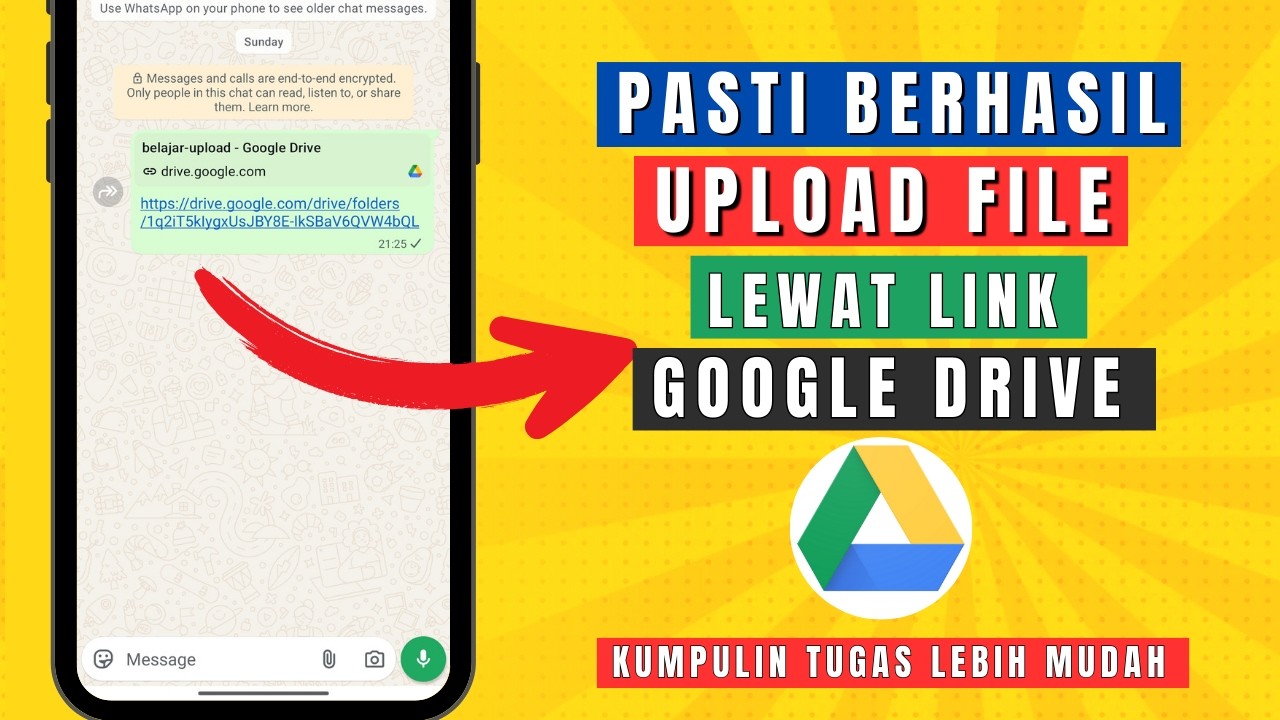 Cara Memasukkan File ke Google Drive Melalui Link di HP - Mudah dan cepat