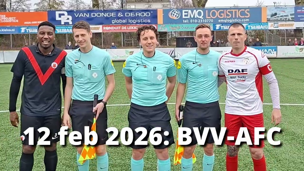 TWEE VLIJMSCHERPE counters, buitenspel DOELPUNT? | Samenvatting BVV - AFC