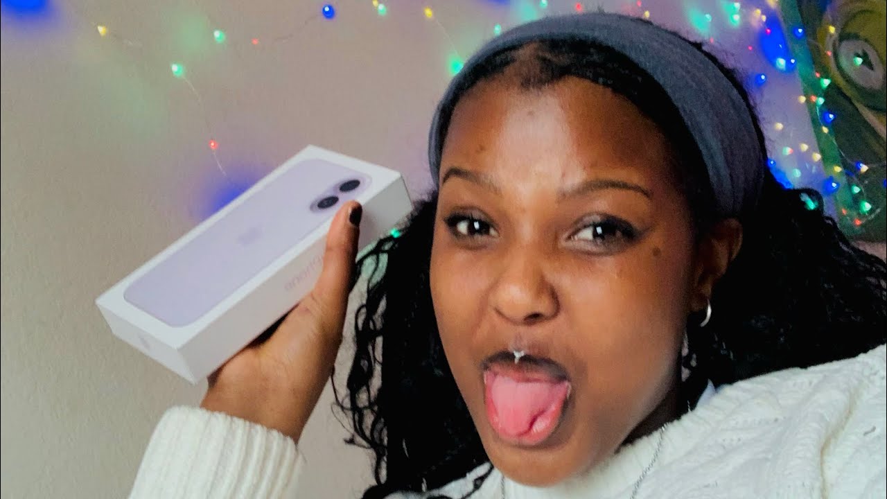 Unboxing my new IPhone 💗🥳🥳