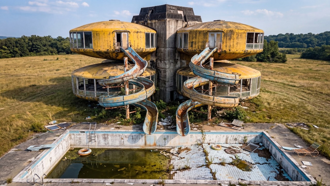 99 Year Old Abandoned UFO Resort Transformed Into a Luxury Jungle Mansion | ASMR Restoration