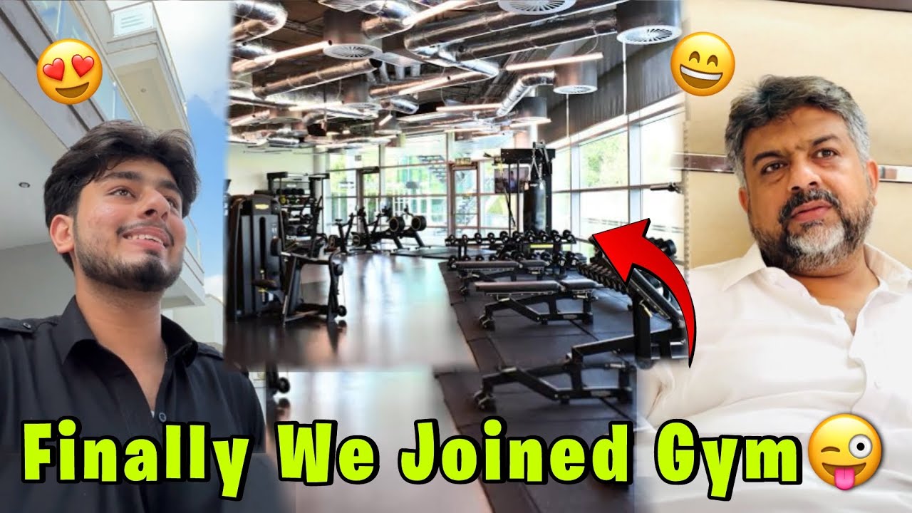 Finally Gym Join Karliya😜💪! Haider Shamir Vlogs.