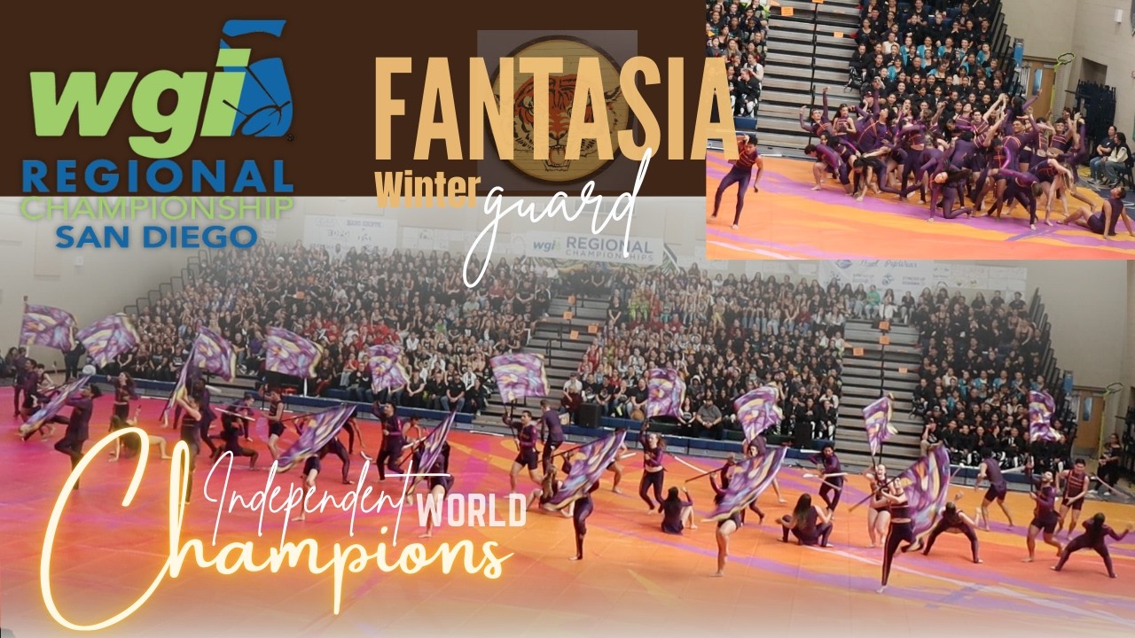 Fantasia WinterGuard @ WGI San Diego Regionals  |  Feb 22, 2026