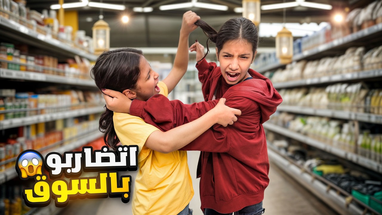 خواتي اتضاربو بالسوق على اغراض رمضان 😱!! |  ميما و رورو 