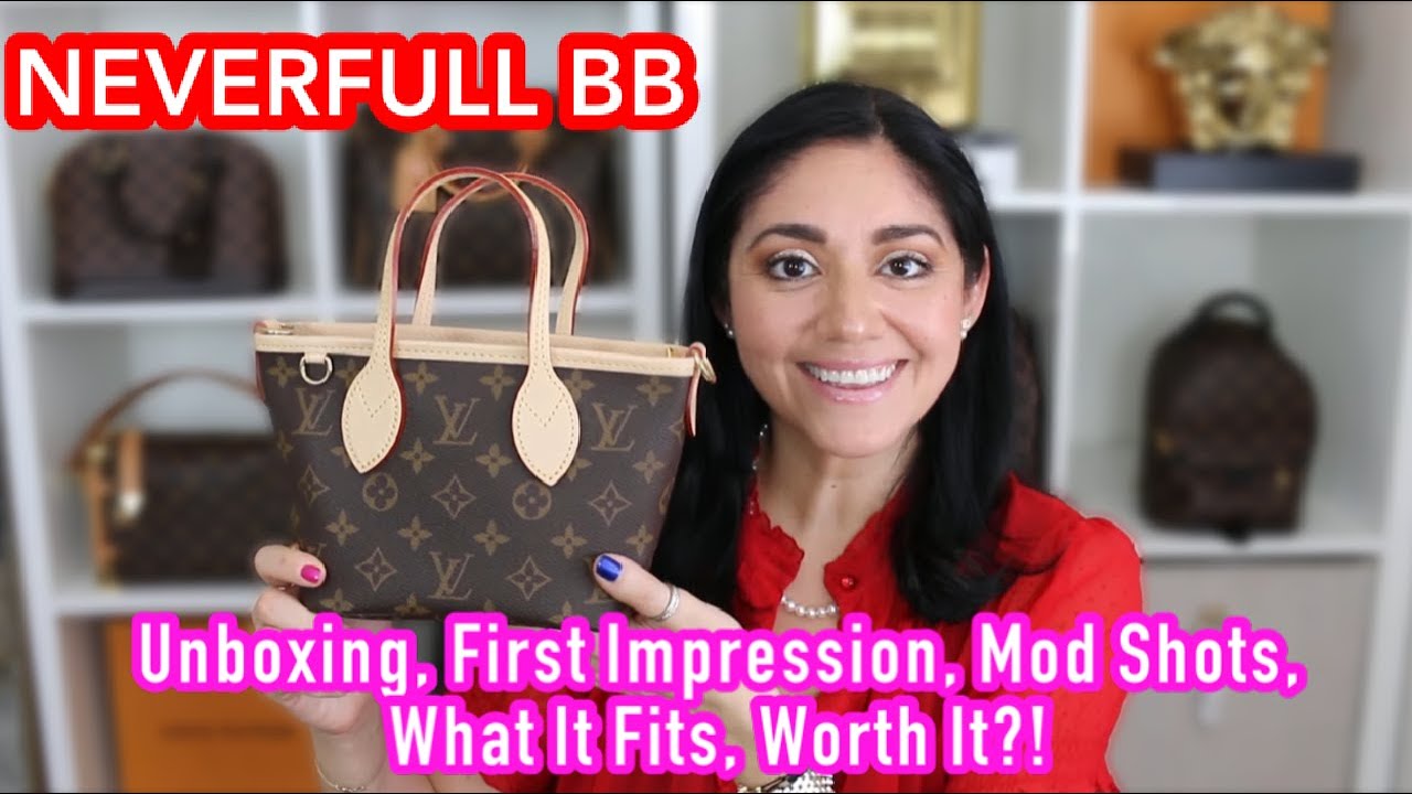 Neverfull BB: Unboxing, First Impression, Mod Shots, What It Can/Can't Fit, Final Thoughts