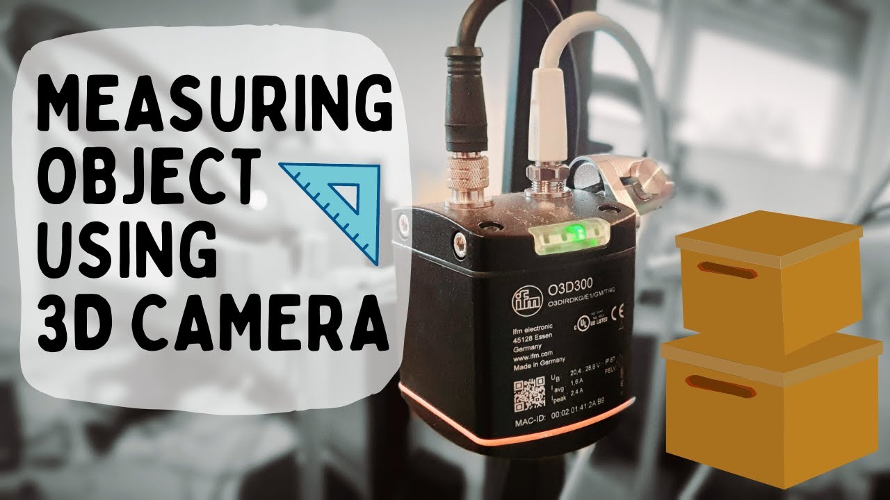 IFM 3D Camera — измерение прямоугольных коробок
