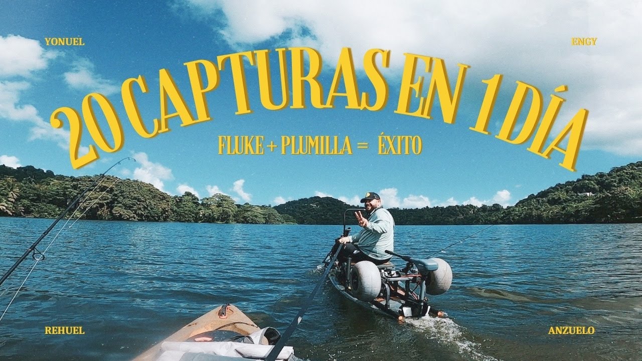 20 capturas en 1 día en el Lago Carraízo