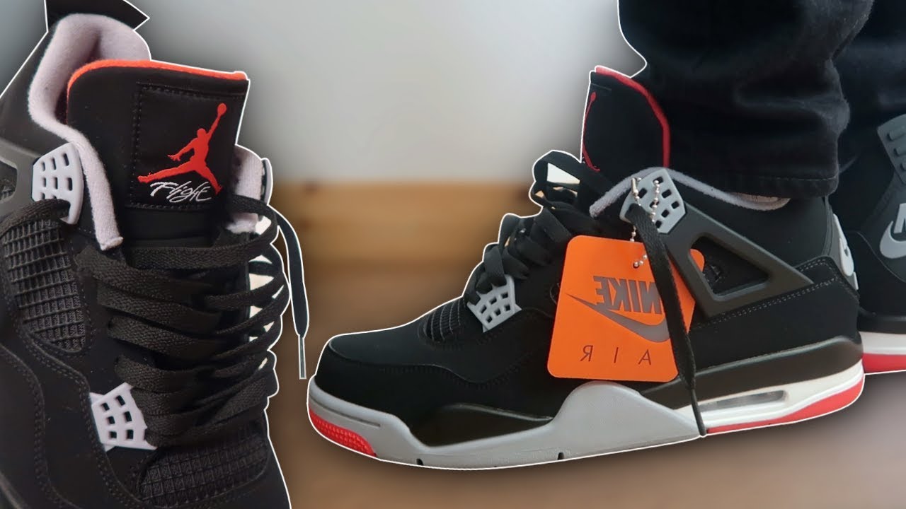 Как зашнуровать кроссовки Jordan 4 Breds (4 способа на ногах) | Представляем Breds 2019 (ЛУЧШИЙ С...