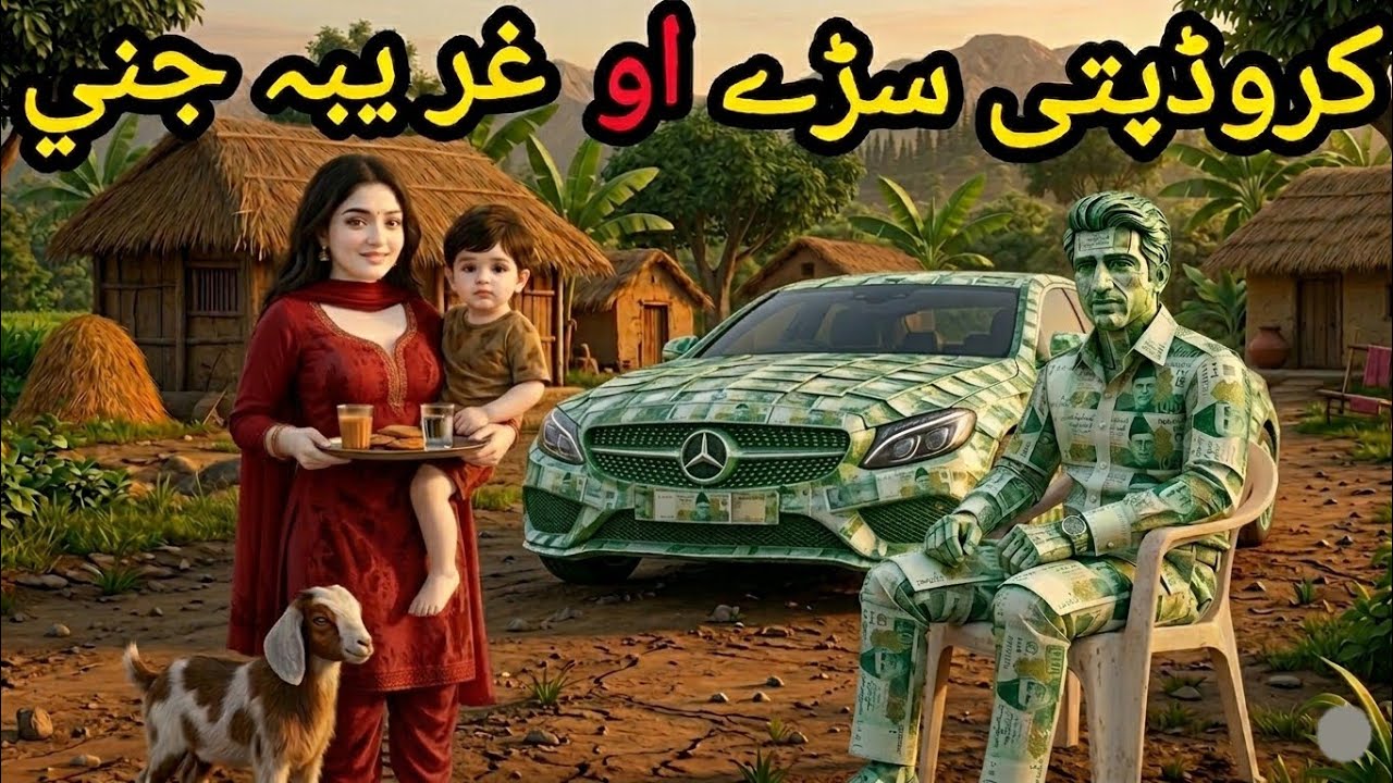 Karod-Pati Alak o Ghareba jeny | پشتو کہانی