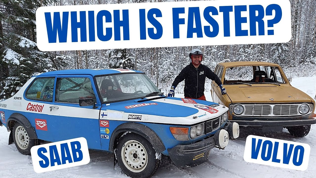 Saab 99 EMS vs Volvo 145 