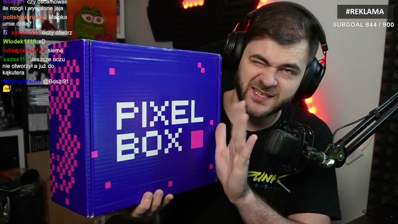 Grudniowe pudełko z gadżetami Pixel-Box