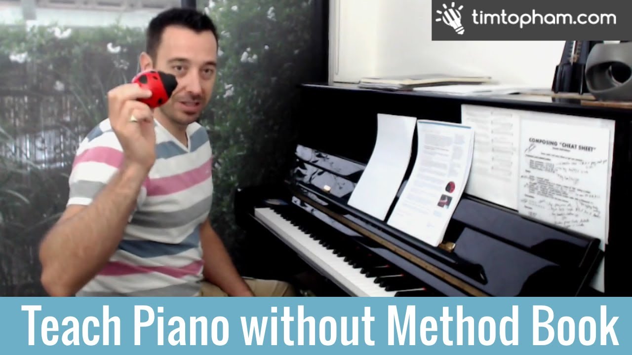 How to Teach Beginners Piano with no Method Book