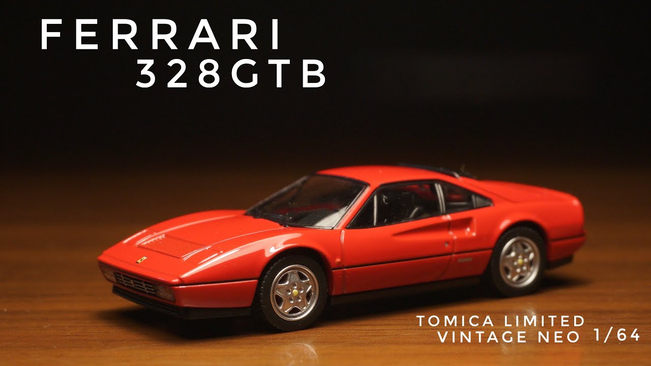TOMICA LIMITED VINTAGE NEO 1/64  Ferrari 328GTB トミカリミテッドヴィンテージネオ ミニカーコレクション