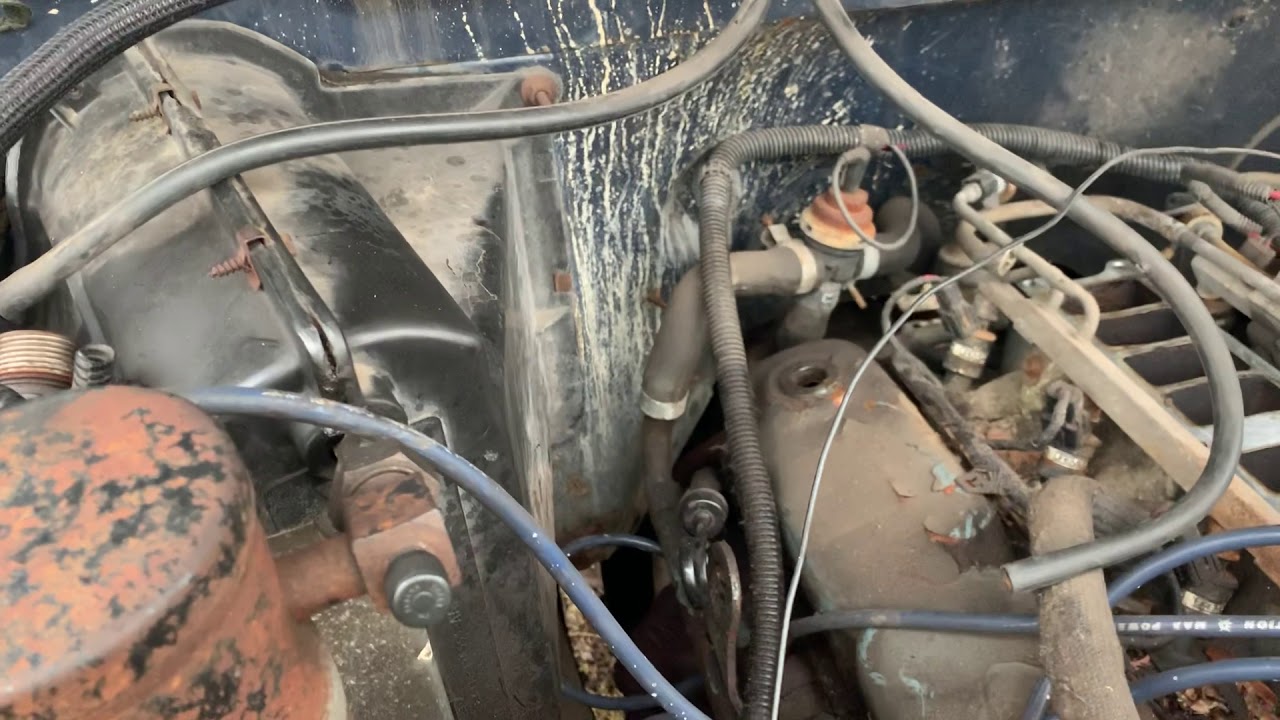 Part one smog pump delete 1986 ford bronco