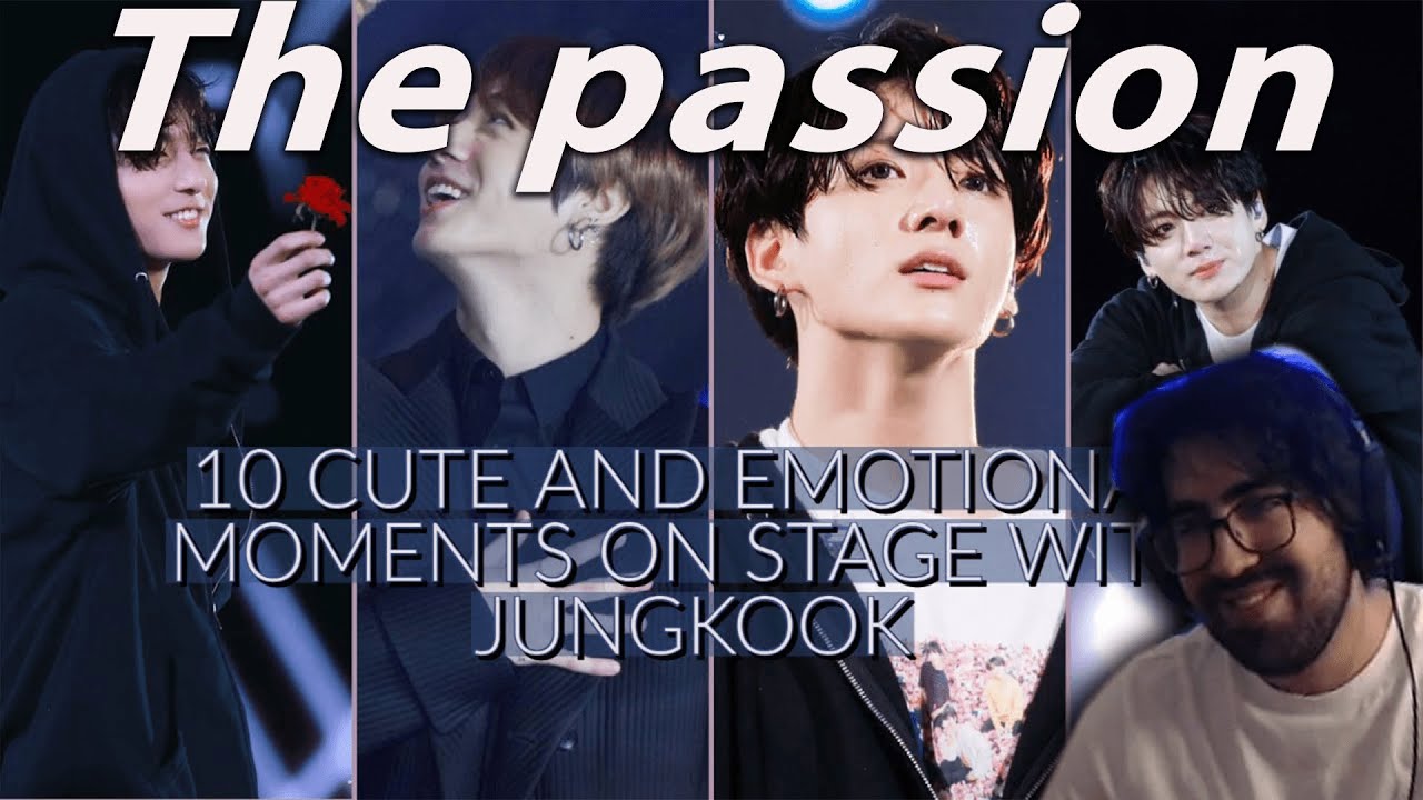 Aw - 10 cute and emotional moments on stage with Jungkook | Reaction