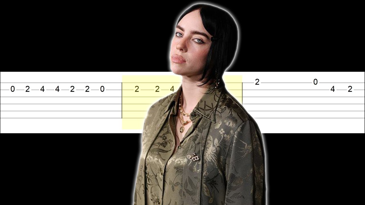 Billie Eilish - WILDFLOWER (Easy Guitar Tabs Tutorial)