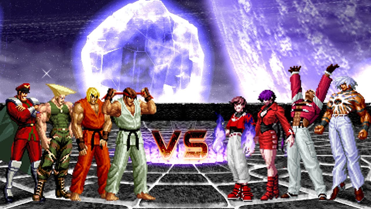 [KOF Vs SF] Street Fighter Team Vs Orochi Team