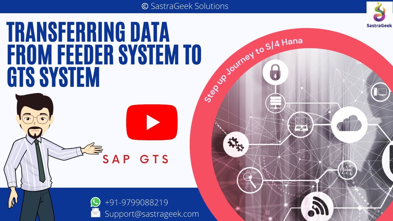 Transferring data from Feeder system to GTS system || SAP GTS