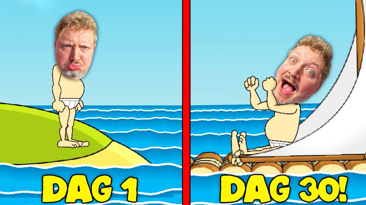 Jeg overlevede *30 dage* på en ØDE Ø!