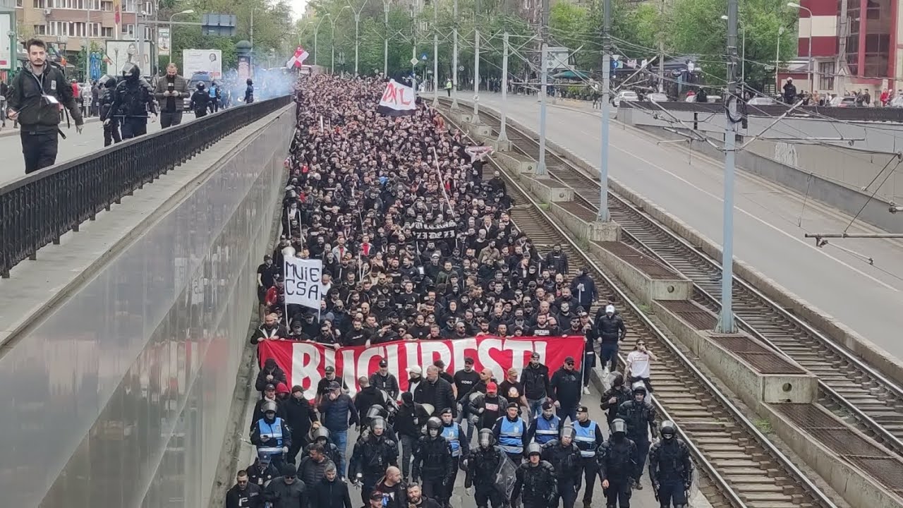 #ULTRAS #CORTEO DINAMO vs. Steaua | CEL MAI MARE CORTEO DIN 2023 | 8 MINUTE PRIN PASAJUL LUJERULUI