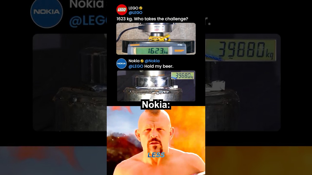 Nokia Accepted LEGO&rsquo;s Challenge 😭🗿