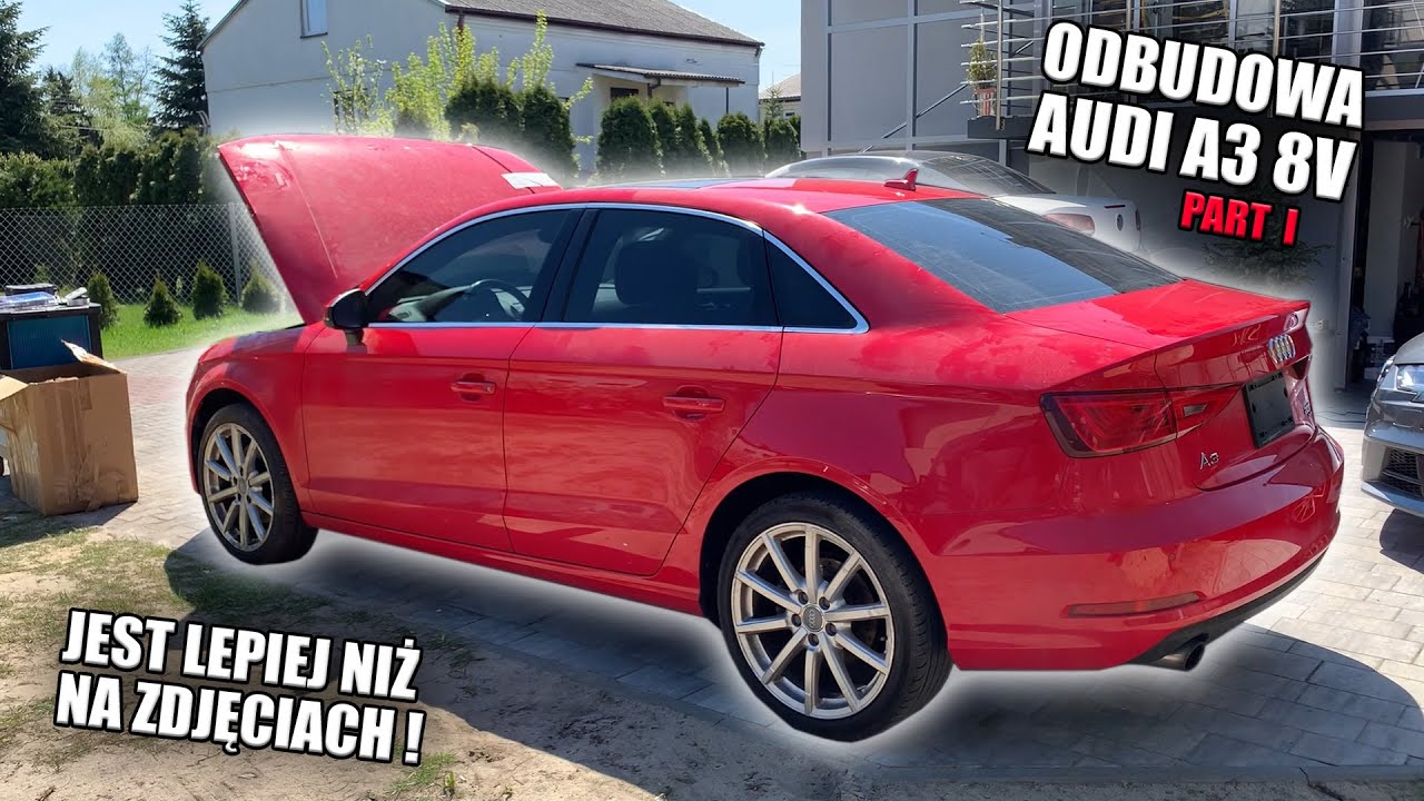 Odbudowa: Audi A3 8V 2.0 TFSI Quattro | Piękna sztuka. Było warto! | ODC. 1