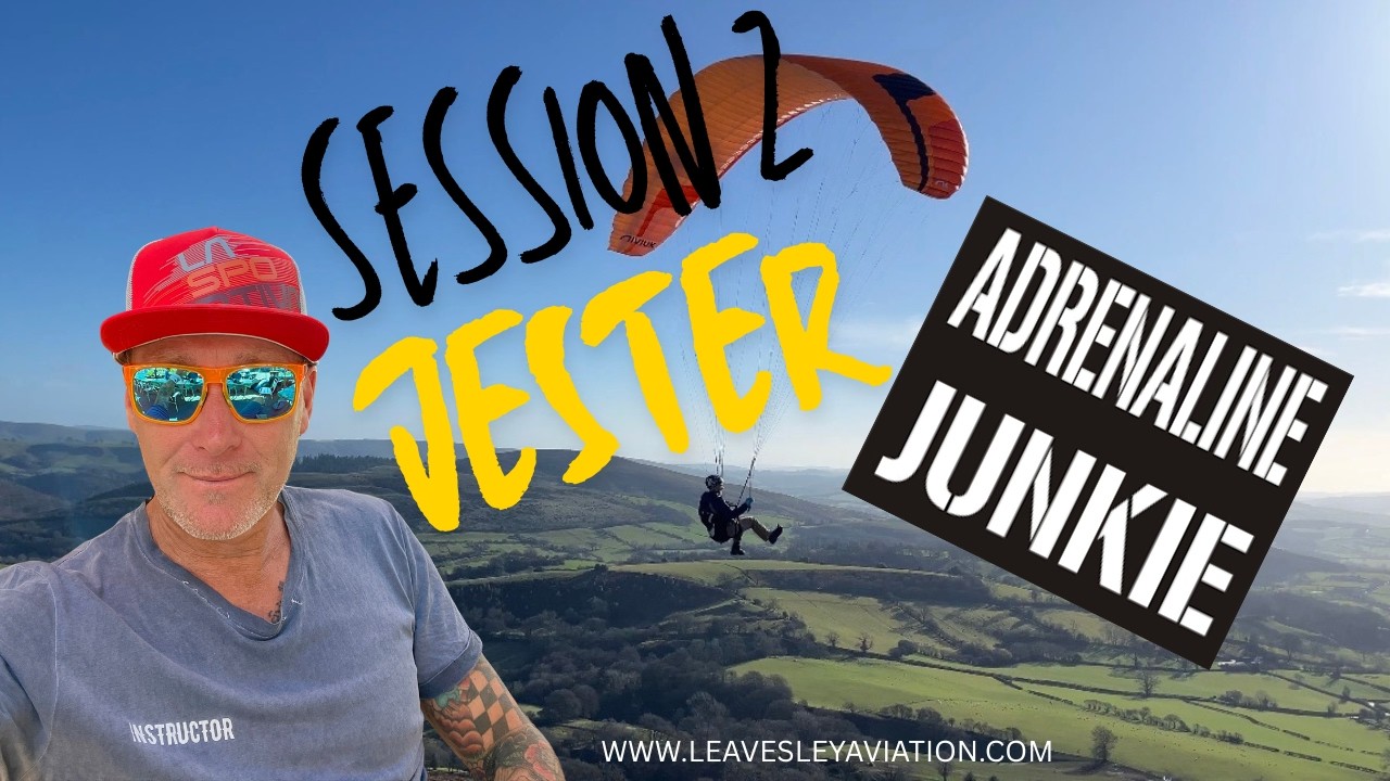 Niviuk Jester session 2  Testing   parakiting