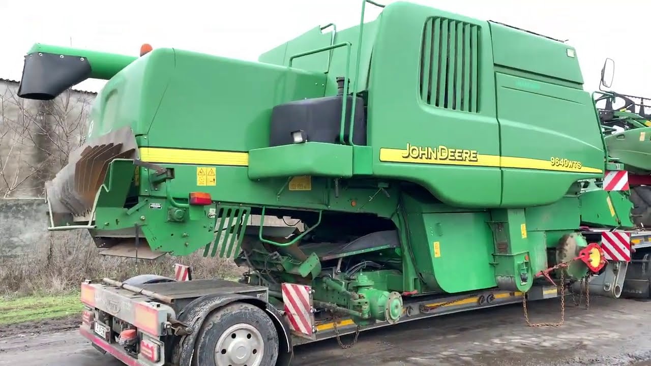 Доставили клієнту комбайн John Deere 9640I WTS (Дніпропетровська обл.)