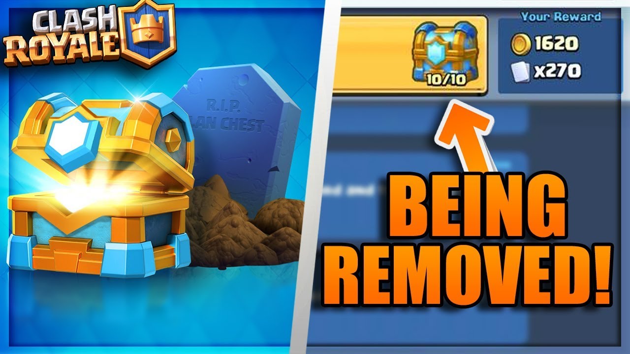 WTF! CLAN CHEST IS BEING REMOVED! Clash Royale APRIL UPDATE NEW FEATURES / CLAN CHEST GONE!