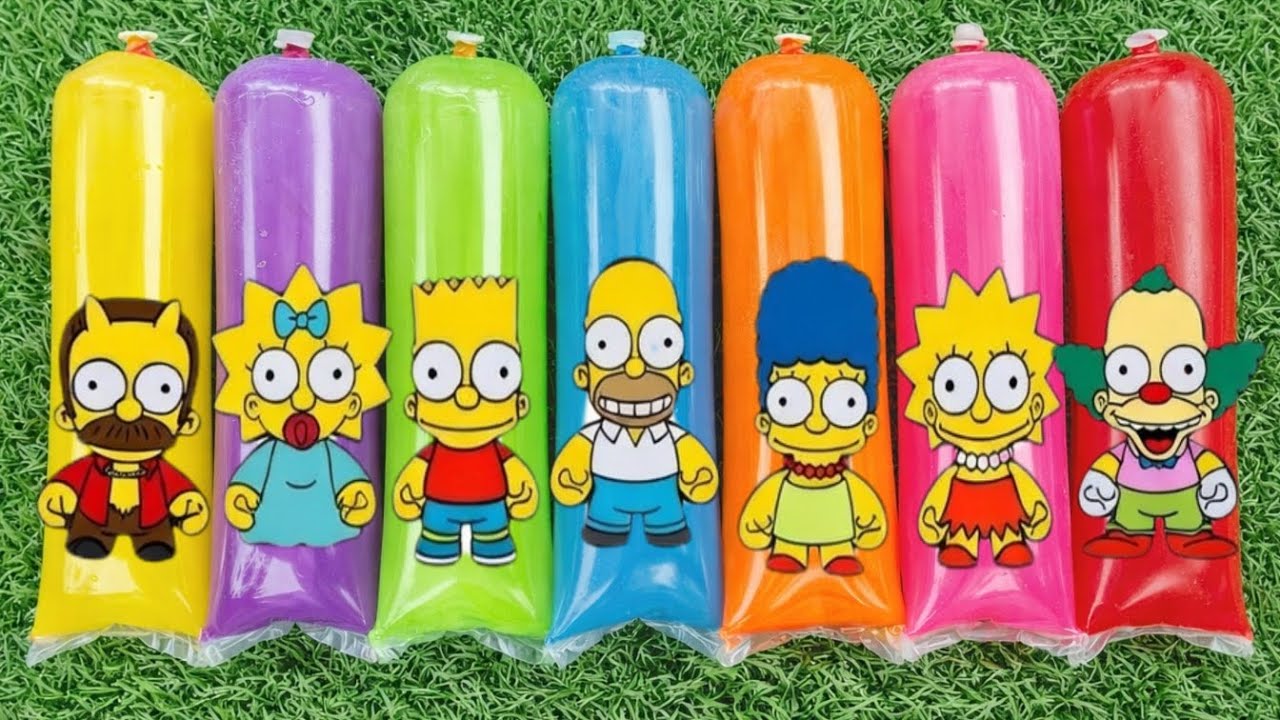 Unboxing Satisfying toy's : The Simpsons Homer Simpson, Marge Simpson, Bart Simpson | 16 