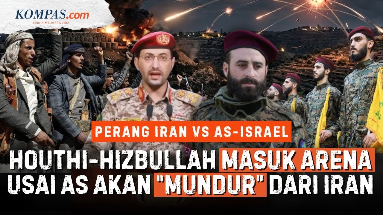 AS &ldquo;Mundur&rdquo; dari Iran, Hizbullah-Houthi Lampiaskan Amarah ke Israel