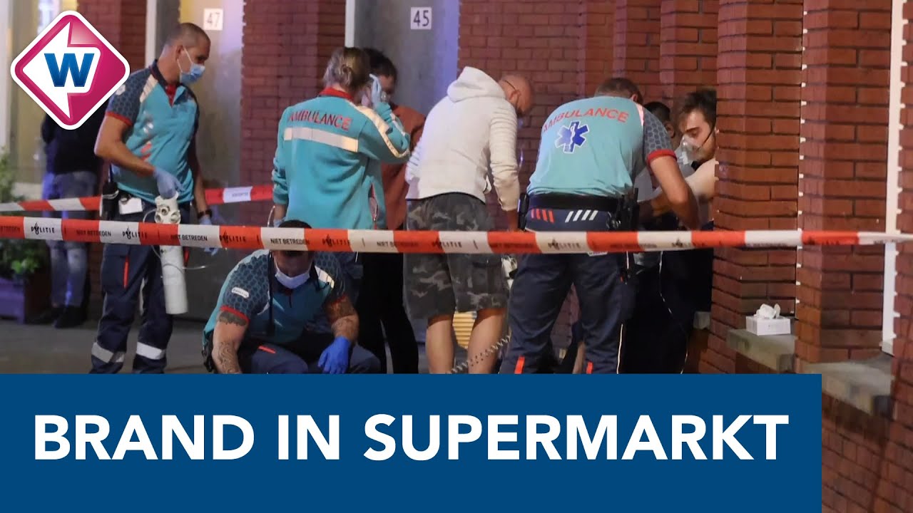 Acht gewonden bij brand in supermarkt in Den Haag - OMROEP WEST
