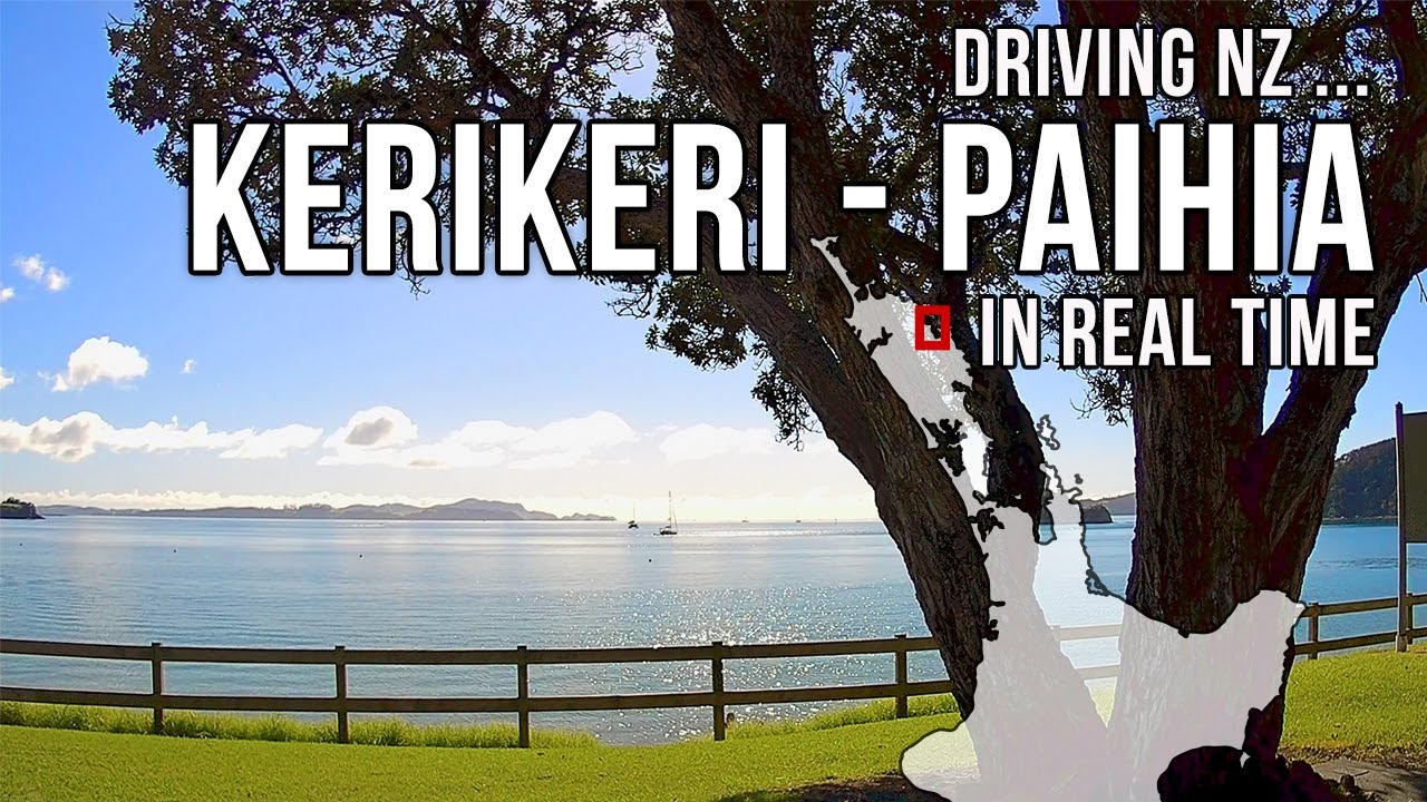 Driving New Zealand: Kerikeri to Paihia in real time