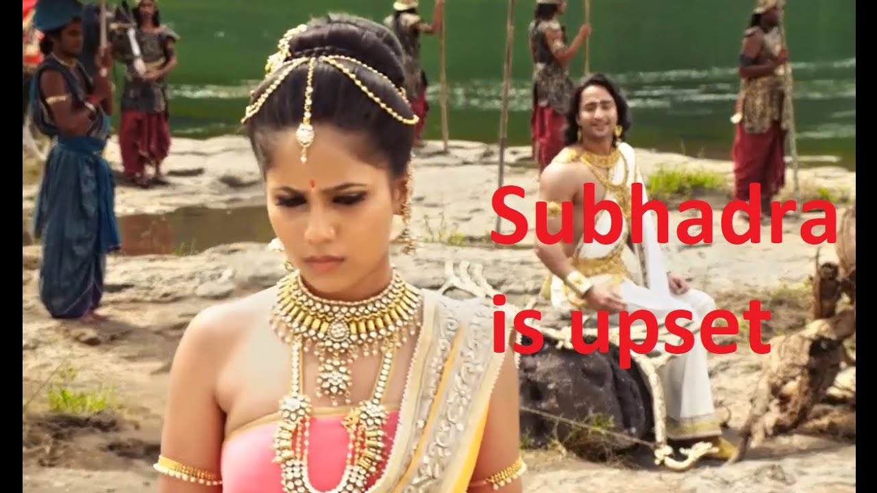Subhadra is Upset with Arjun | Itihas | Mahabharat