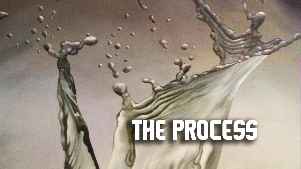 How To Paint Water Effect Splash, Realism Painting