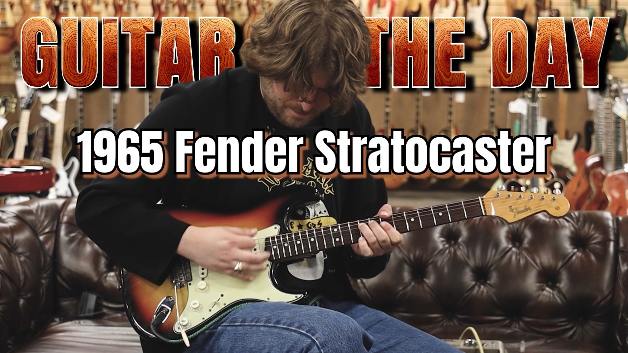 Fender Stratocaster Sunburst 1965 года | Гитара дня