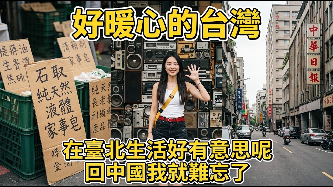 ？還有比這更有趣的地方？。廈門妹子首遊台灣徹底被震驚：這文化內容也太豐富了吧？「有趣程度」直接讓我驚訝掉！！