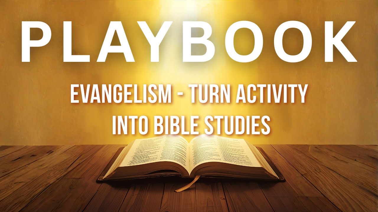 Leaders: Turn Activity Into Bible Studies - Joe Willis