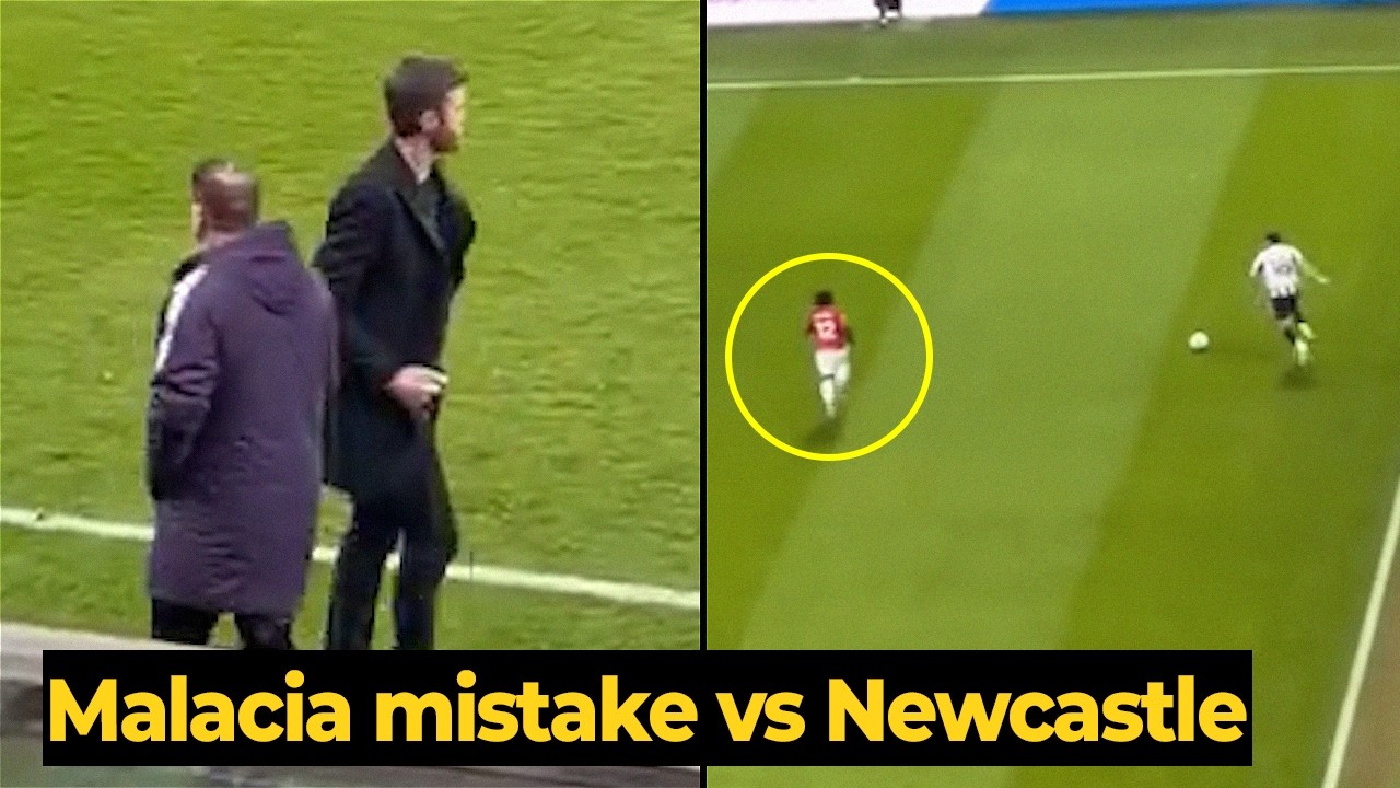 Wściekła reakcja Carricka na fatalne błędy Malacii, kt&oacute;re doprowadziły do ​​porażki United z Newc...