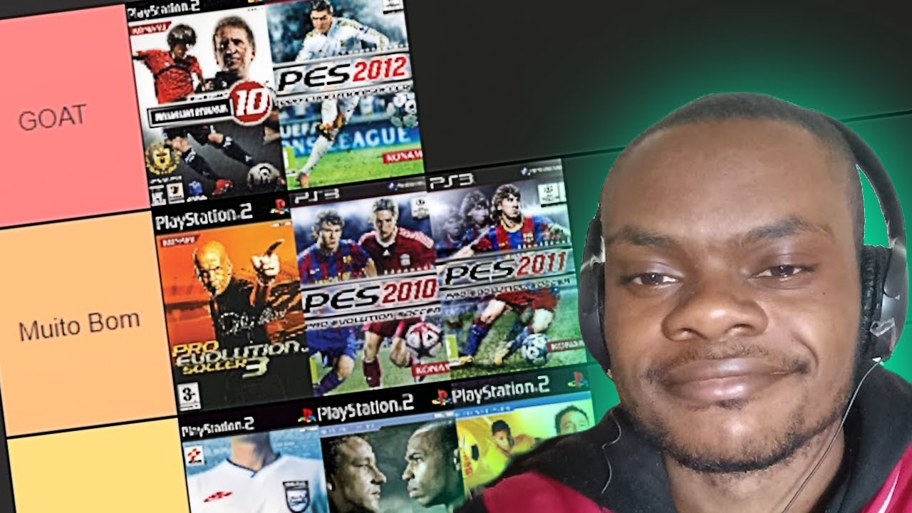 EU RANKEEI TODOS OS PES DE PS2!