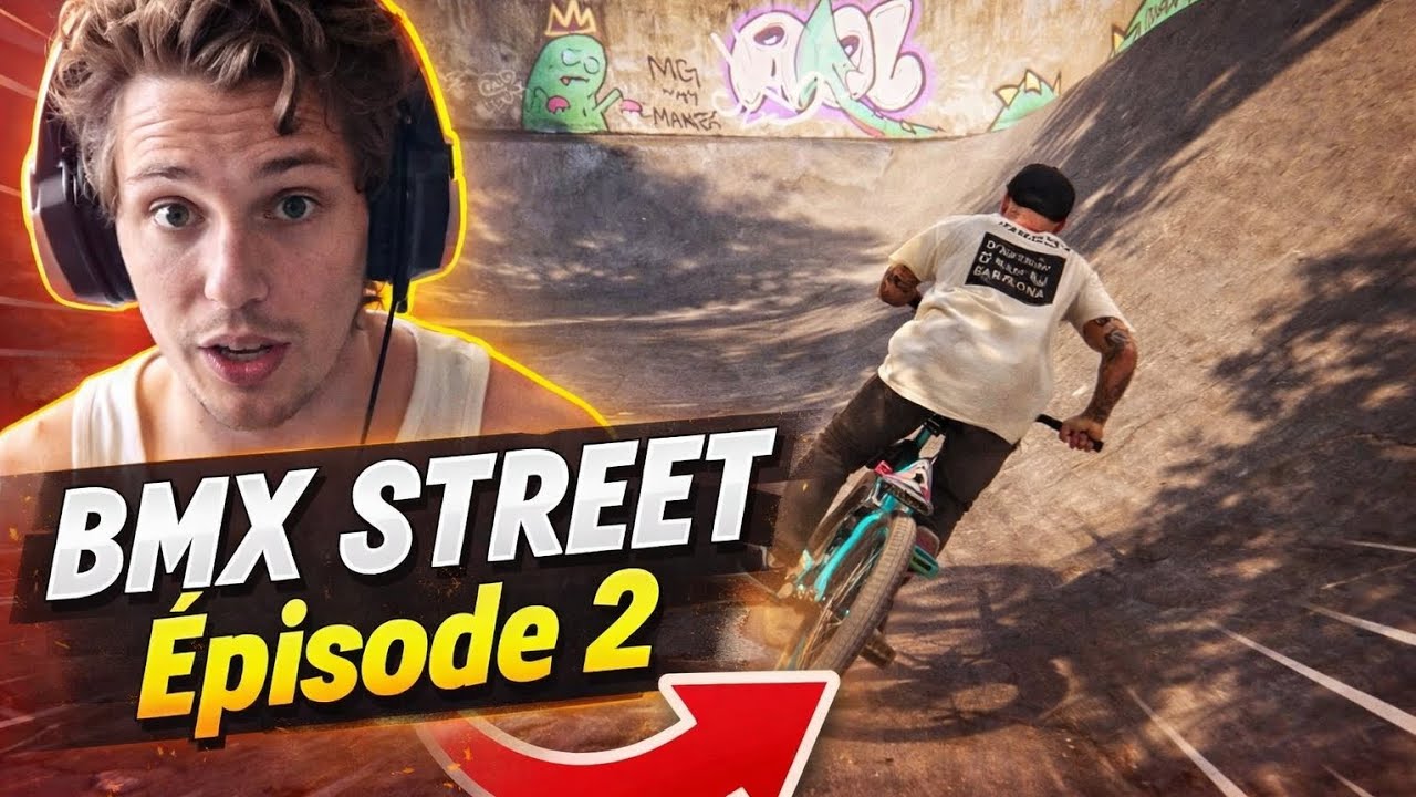 BMX STREET ÉPISODE 2 J'ENCHAÎNE LES BACKFLIPS 
