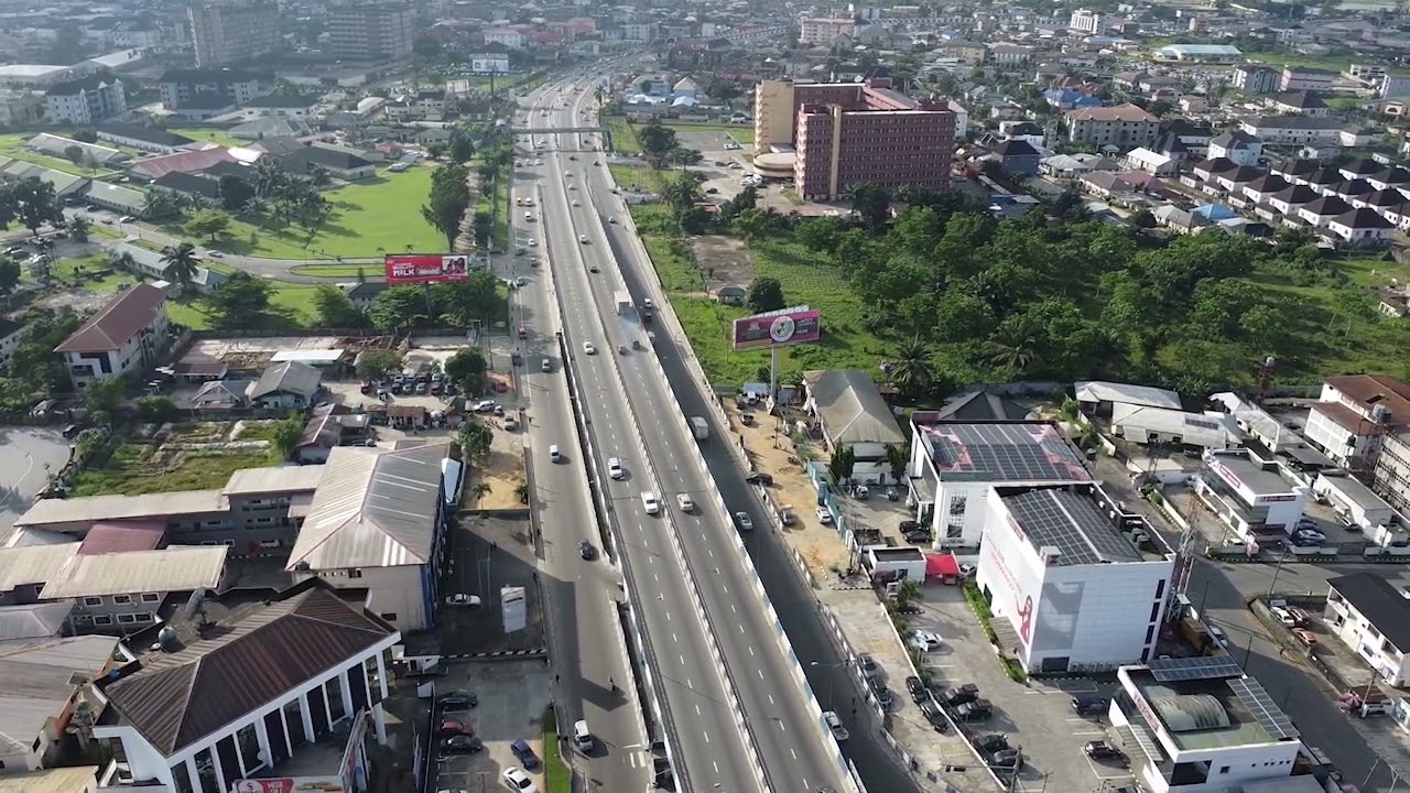 Beautiful Aerial View of GRA, The Luxury Neighborhood of Port Harcourt