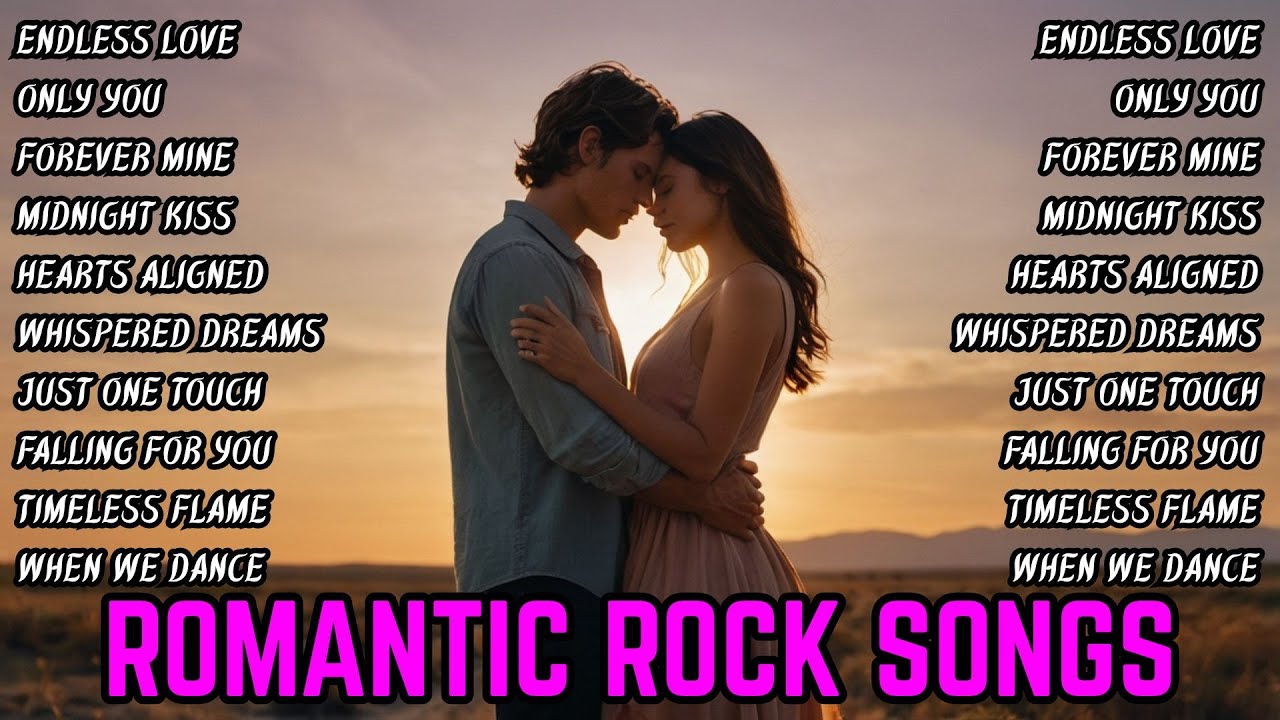🎸 Best Romantic Rock Songs of All Time 💖 | Love Ballads That Never Fade