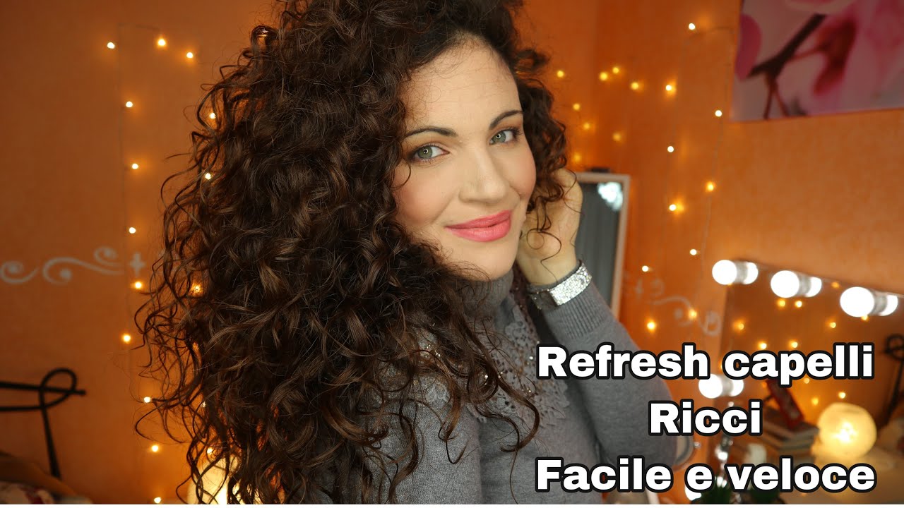 COME FARE IL REFRESH SUI CAPELLI RICCI| TUTTO SUL REFRESH RICCI E CAPRICCI